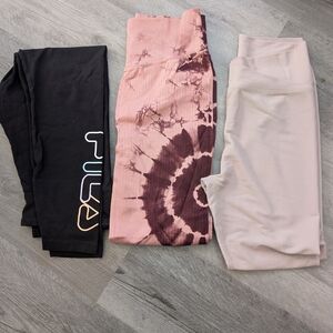 Fila/VS PINK  Legging Lot